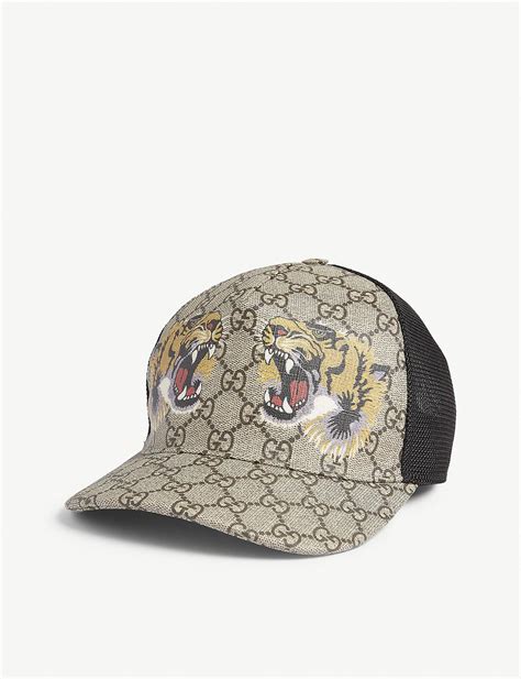 gucci tiger baseball cap|gucci baseball caps for men.